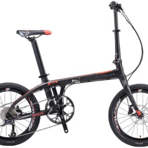 20AF09BLR 12kg Ecosmo 20" Wheel Lightweight Alloy Folding Bicycle Bike 7 SP 