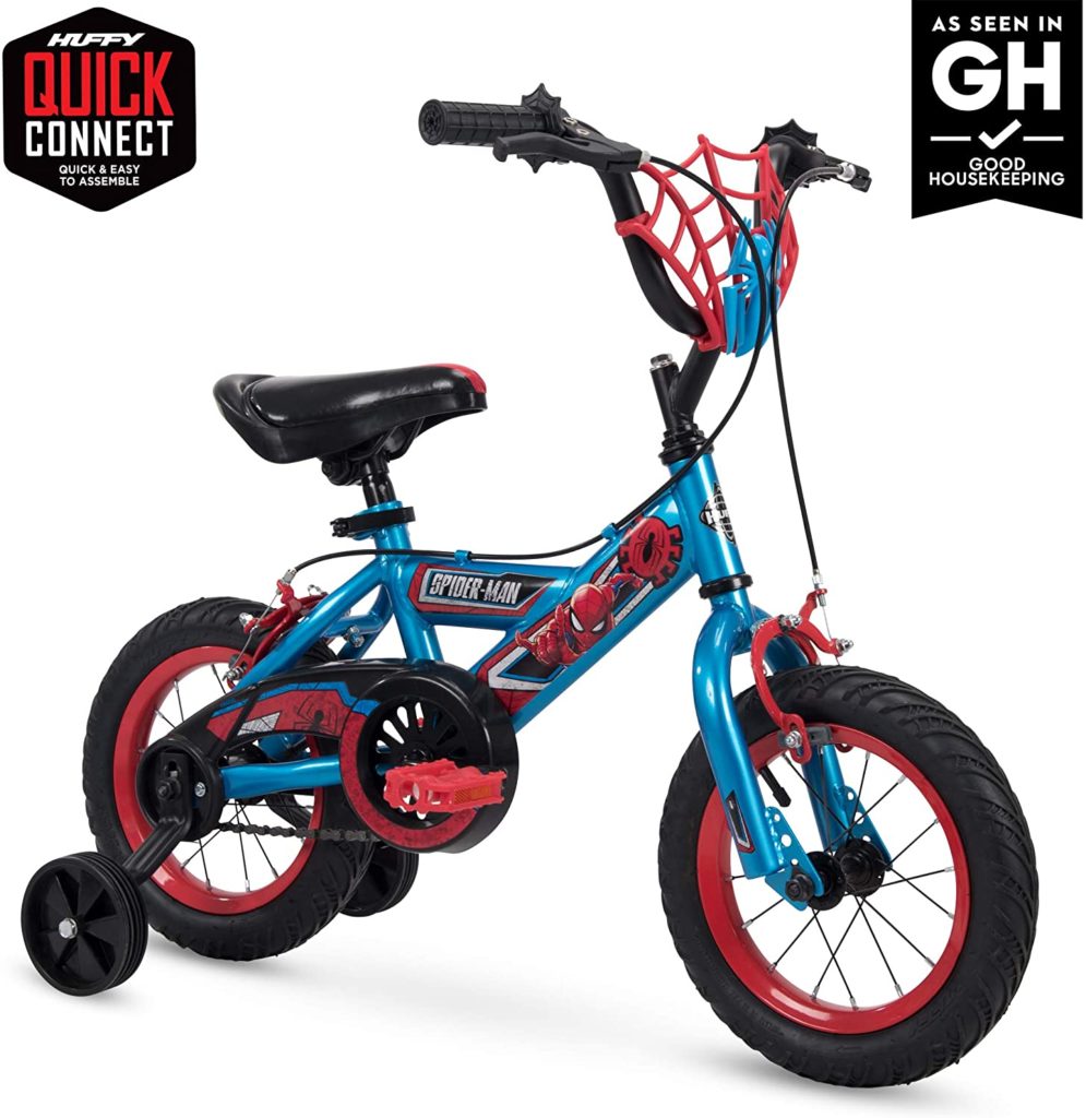 Huffy 12 Inch Spiderman Bike Bike & Go