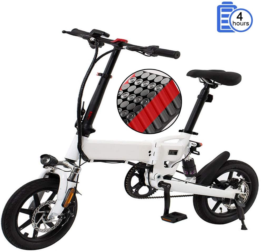 Qyl Dual Disk Brake Foldable Electric Bicycle